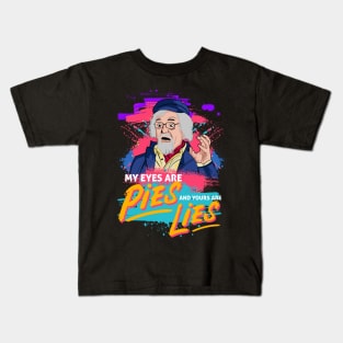 Johnny Nice Painter - My Eyes are Pies and Yours are Lies Kids T-Shirt